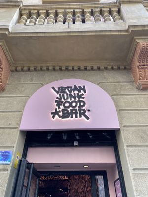 Outside   at Vegan Junk Food Bar - El Born in Barcelona