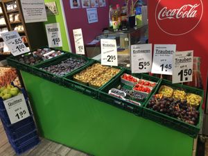 Fruit at OBSTEcke in Wurzburg