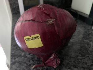 Produce rocks  at Fresh Thyme Farmers Market in Bloomington