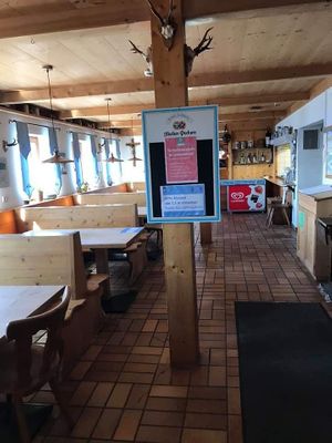 Innen at Brauneck-Gipfelhaus in Lenggries