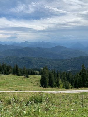 View at Brauneck-Gipfelhaus in Lenggries