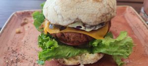 Flying Dutchman Burger (Fliegender Holländer) at Peter Pane in Timmendorfer Strand