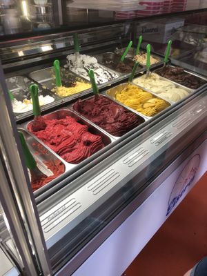 Vegan choices   at Die Eiserei in Rutesheim