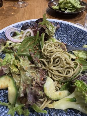 Soba noodle salad. Yummy    at MR. RYU in Balaclava
