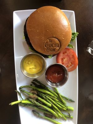impossible burger  at The Cordial Cork in Richmond