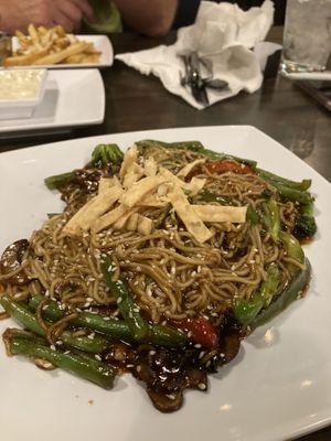 Stir fry  at The Cordial Cork in Richmond