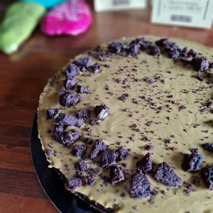 Cheesecake cioccolato e pistacchio at Laboratorio - Food. Drink. Green Cosmetics in Jesi