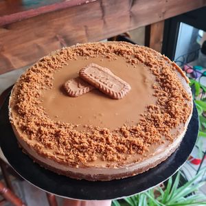 Lotus cake at Laboratorio - Food. Drink. Green Cosmetics in Jesi