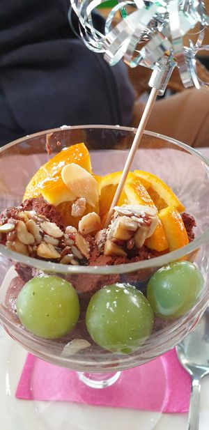 Mousse au chocolat at La Bohème in Saintes-maries-de-la-mer