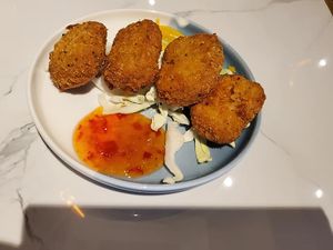 Chicken Nuggets (Vegan) 極樂雞(純素) at Soulmate Ramen 素味謀麵 in Hong Kong Island