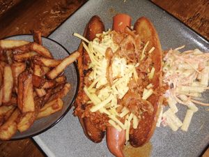 Oh my, now that sure was a Gorgeous, Spicy Dog 🌶️ 😋😋😋😋 at Vegged in Chesterfield