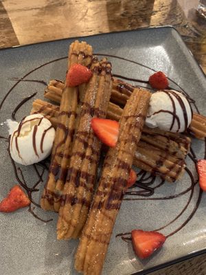 Mexican speciality night - churros at Vegged in Chesterfield