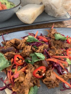 Mexican speciality night - tostadas at Vegged in Chesterfield