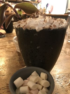 Hot chocolate   at Vegged in Chesterfield