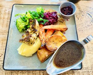 Revisited for the Sunday roast which was excellent.   at Vegged in Chesterfield