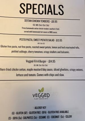   at Vegged in Chesterfield