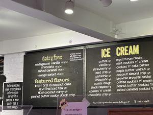current flavors  at J.P. Licks -  - Newbury in Boston