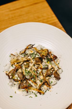 Mushroom chestnut gnocchi  at Mother in Fremantle