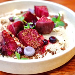 Roast Beetroot  at Mother in Fremantle