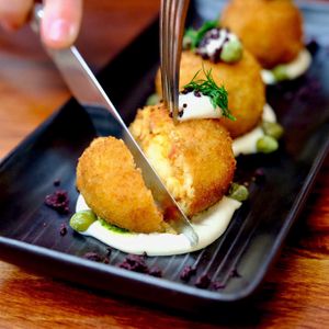 Arancini  at Mother in Fremantle