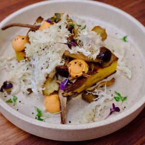 Polenta and mushrooms  at Mother in Fremantle