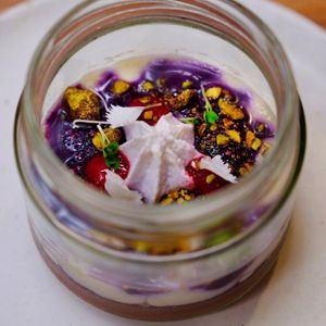 Deconstructed red velvet at Mother in Fremantle