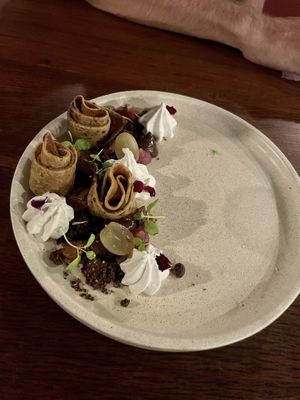 Crepes dessert  at Mother in Fremantle