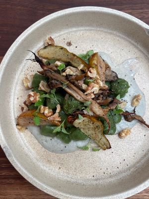 Spinach gnocchi  at Mother in Fremantle