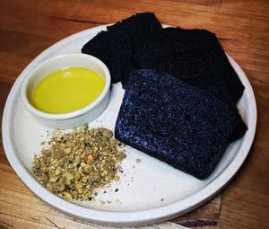 Activated Charcoal Bread at Mother in Fremantle