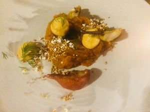 Pumpkin mash with pear. Very tasty! at Mother in Fremantle