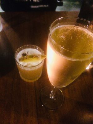 So exciting to find Angove vegan sparkling on a menu!   at Mother in Fremantle