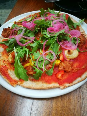 Jackfruit pizza at Mother in Fremantle