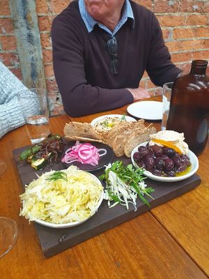 Tasting plate at Mother in Fremantle