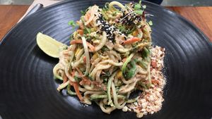 Raw Pad Thai at Mother in Fremantle
