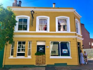 The pub after the re-furb at The Prince Albert in Hastings