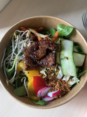 Gado gado salad at Gostilna Vida in Ljubljana