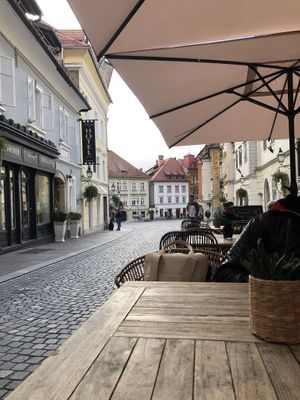   at Gostilna Vida in Ljubljana