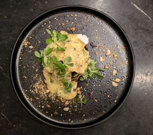 Eggs Benedict at Gostilna Vida in Ljubljana