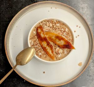 vegan rice pudding... my favourite dessert 😋😋😋😋😋 at Gostilna Vida in Ljubljana