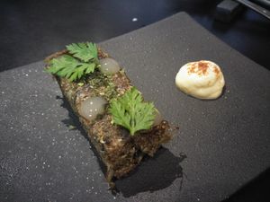 Shrimp tempura at Sow Vegan in Kowloon