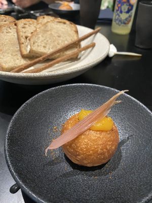 Danish savoury pancake at Sow Vegan in Kowloon