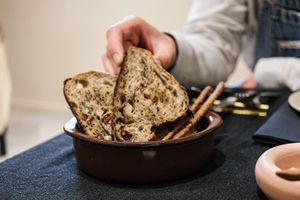 House-made Sourdough  at Sow Vegan in Kowloon