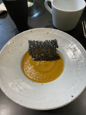 Lobster bisque  #Veganuary at Sow Vegan in Kowloon