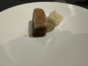 Pork belly!  at Sow Vegan in Kowloon