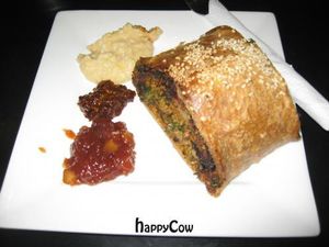 Vegetable roll at Habebe's at Habebes Cafe in Queenstown