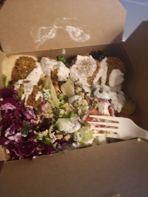  at The Falafel Stall in Swansea