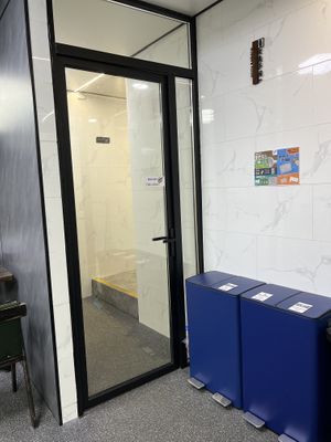 出入順手關門以免店長闖入  at Vegan Fitness Premier in New Territories