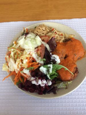 dish of the day at Vegetarianus in Portimao