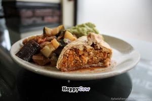 vegan food
 at Vegetarianus in Portimao