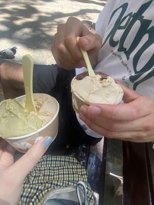   at AMMA Gelato in Barcelona